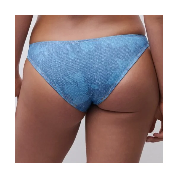 Chantelle Maillots de Bain Easy Pop jeans bleu slip de bikini