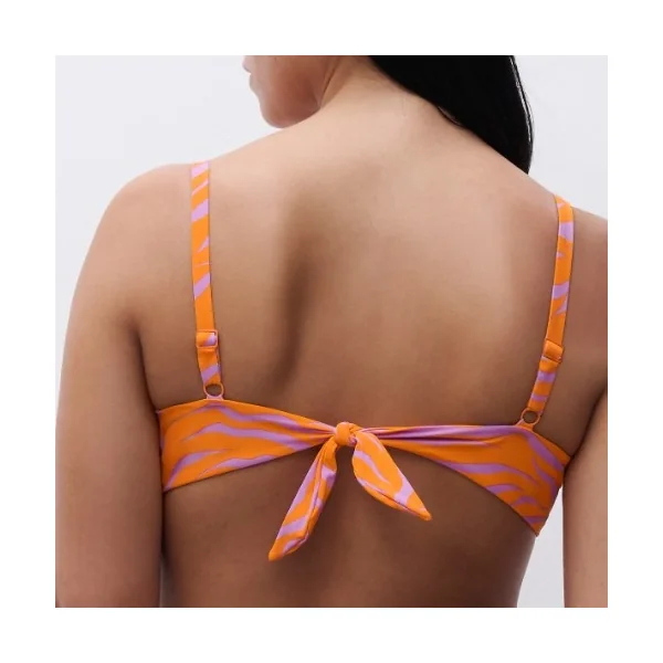Chantelle Maillots de Bain Easy Pop orange/rose haut de bikini préformé