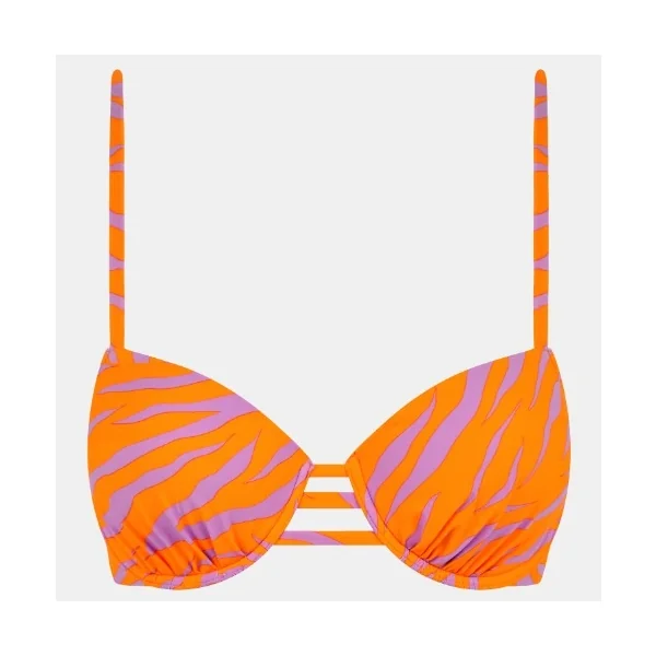 Chantelle Maillots de Bain Easy Pop orange/rose haut de bikini préformé