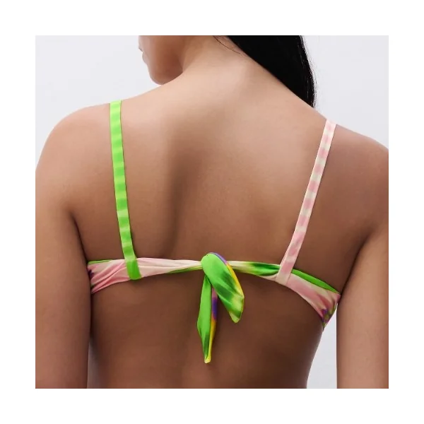 Chantelle Maillots de Bain Easy Pop vert haut de bikini préformé