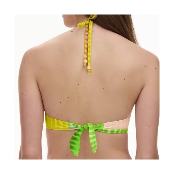 Chantelle Maillots de Bain Easy Pop vert soutien-gorge bikini corbeille