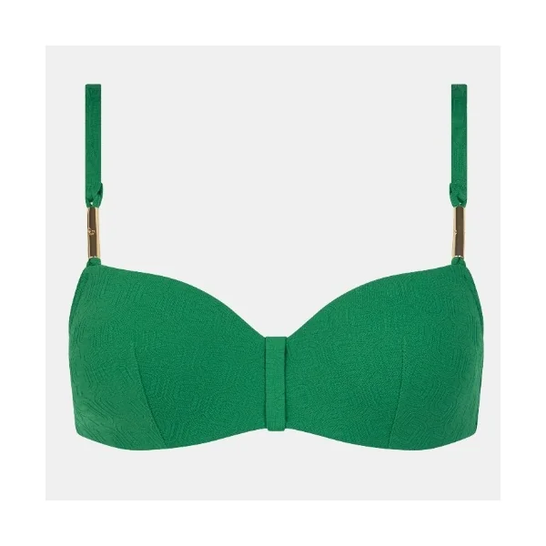 Chantelle Maillots de Bain Hera vert haut de bikini préformé