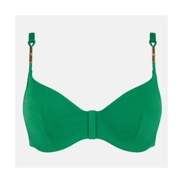Chantelle Maillots de Bain Hera vert soutien-gorge bikini corbeille
