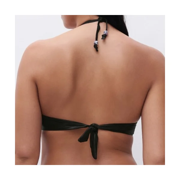 Chantelle Maillots de Bain Metallic noir soutien-gorge bikini corbeille