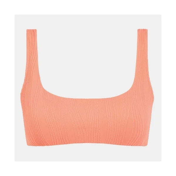 Chantelle Maillots de Bain Swim One corail haut de bikini préformé