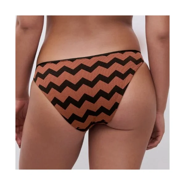 Chantelle Maillots de Bain Totem marron slip de bikini