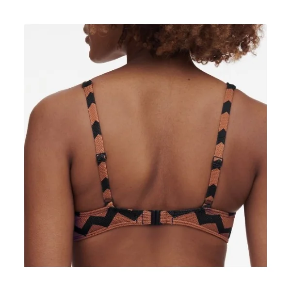 Chantelle Maillots de Bain Totem marron soutien-gorge bikini corbeille