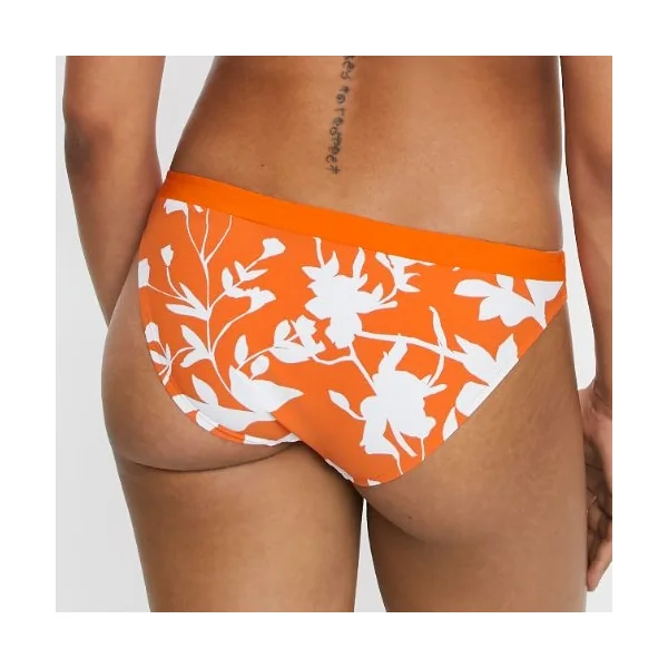 Chantelle Maillots de Bain Tropical orange slip de bikini