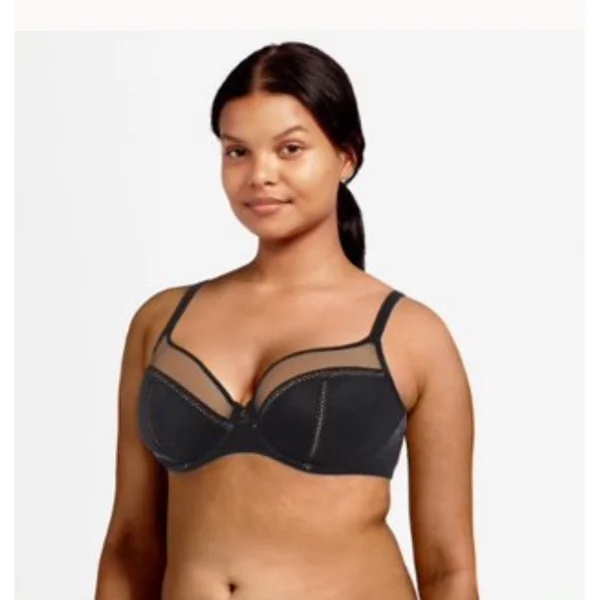 Chantelle - Soutien-gorge avec armatures 38 (85) F Noir Chic Essential