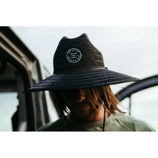 Chapeau MYSTIC Mission Hat Black – Protection solaire légère pour glisse