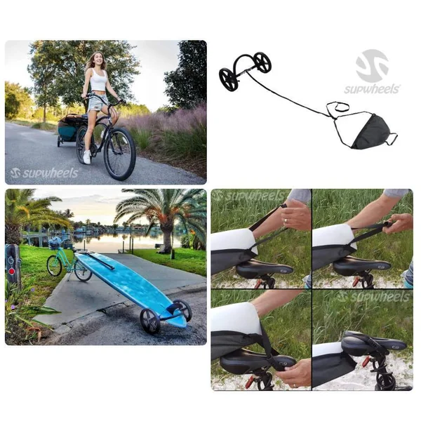 CHARIOT DE TRANSPORT SURF OU SUP SUP WHEELS .EVOLUTION.
