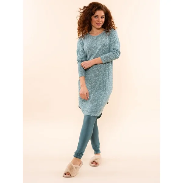 Charlie Choe Cozy Days bleu chemise de nuit