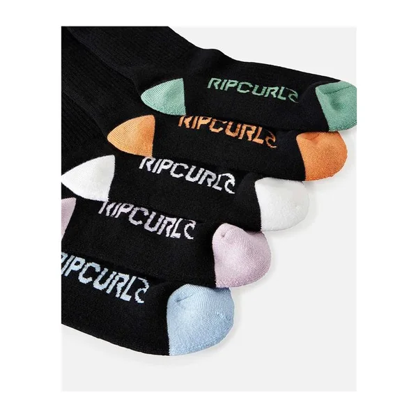 Chaussettes RIPCURL School Crew Sock 5-Pk - Boy Multicolor