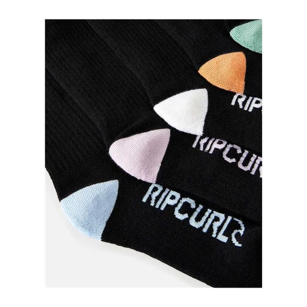 Chaussettes RIPCURL School Crew Sock 5-Pk - Boy Multicolor
