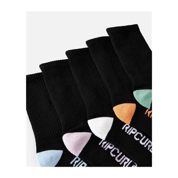 Chaussettes RIPCURL School Crew Sock 5-Pk - Boy Multicolor