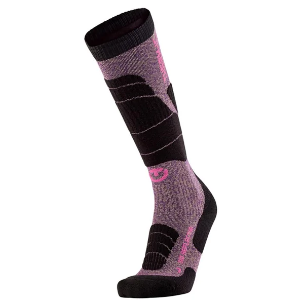 Chaussettes Therm-Ic Ski Merino Reflector Women Fushia Gold