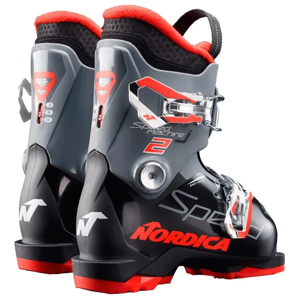Chaussures de Ski Nordica Speedmachine J 2 Black Anthracite Red