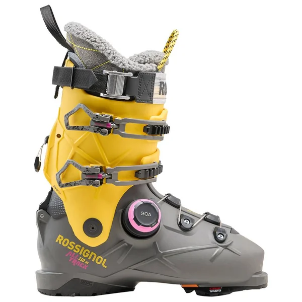 Chaussures de Ski Rossignol Alltrack 130 Hv Boa Gw Steel Grey Yellow