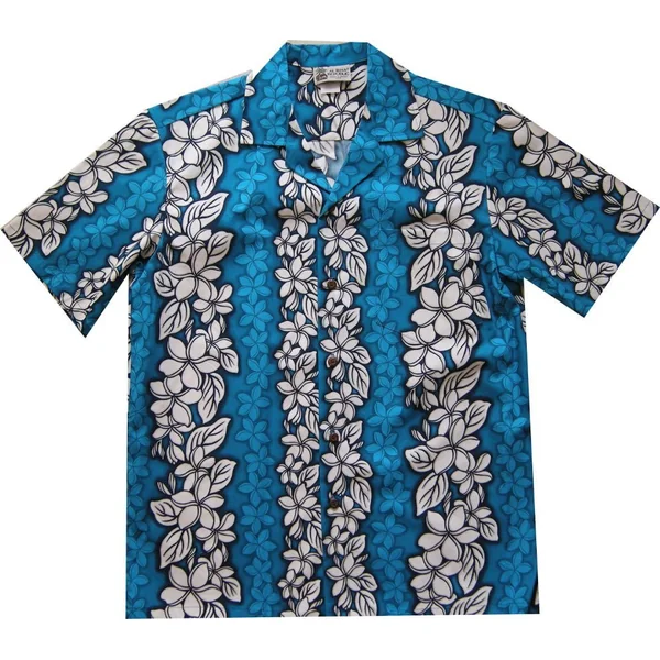CHEMISE HAWAIIENNE ALOHA REPUBLIC BLUE LEY