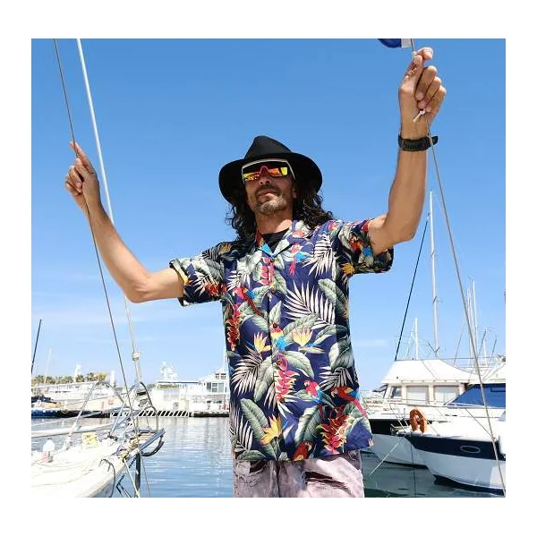 CHEMISE HAWAIIENNE ALOHA REPUBLIC MACAW