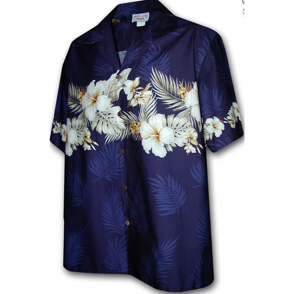CHEMISE HAWAIIENNE PACIFIC LEGEND HAWAIIAN MARINE