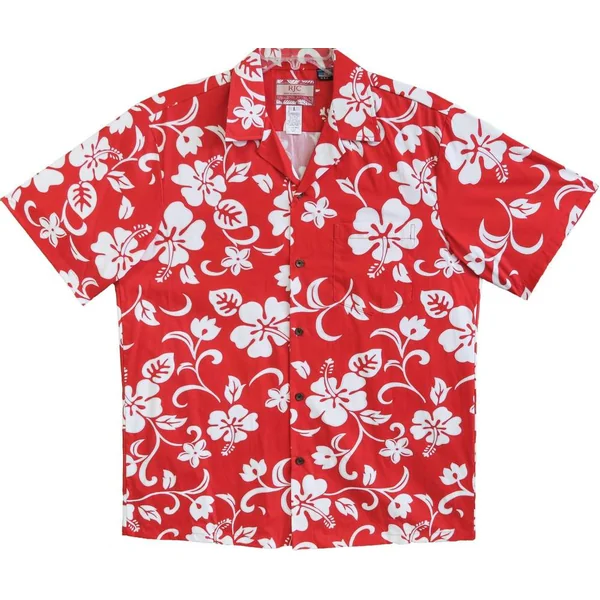 CHEMISE HAWAIIENNE RJC CLASSIC RED