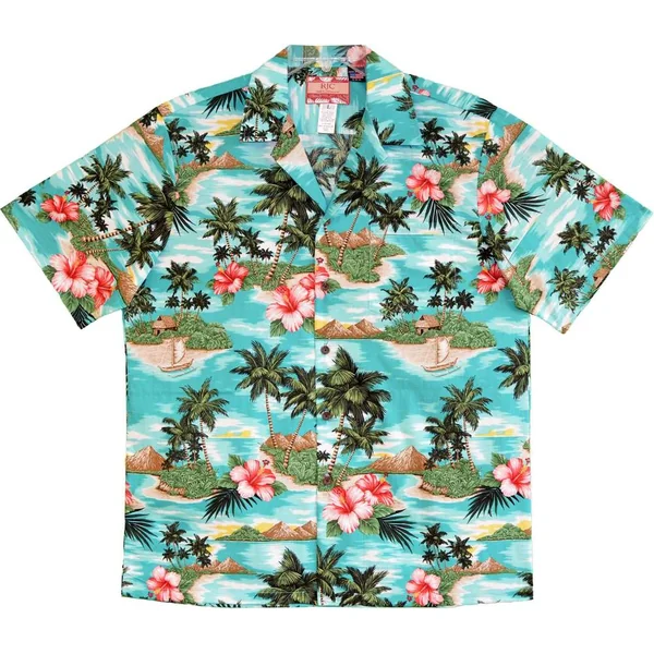 CHEMISE HAWAIIENNE RJC LAGOON
