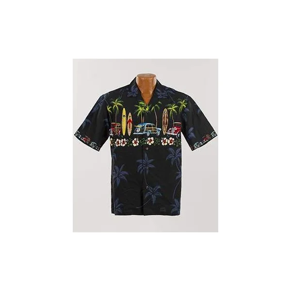 CHEMISE HAWAIIENNE WINNIE FASHION CLASSIC WOODY