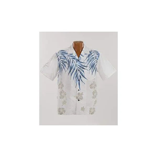 CHEMISE HAWAIIENNE WINNIE FASHION SHOULDER PALM
