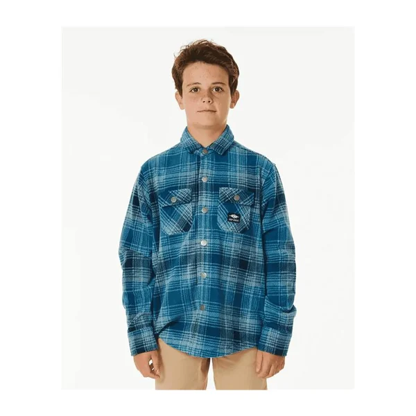 Chemise junior RIPCURL Polar Fleece Party Pk Shirt -B Blue