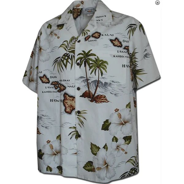 CHEMISES HAWAIIENNE PACIFIC LEGEND ISLAND TRIP