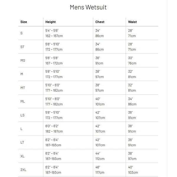 COMBINAISON DE NAGE SWIM RESEARCH 4/3 MENS BACK ZIP