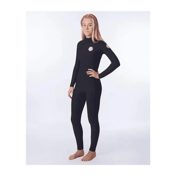 Combinaison femme Rip Curl Dawn Patrol 4/3 Back Zip pour surf eaux fraîches