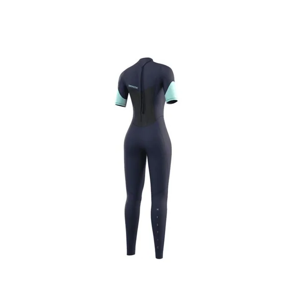 Combinaison intégrale femme MYSTIC Brand Shortarm 3/2mm Backzip Flatlock Night Blue