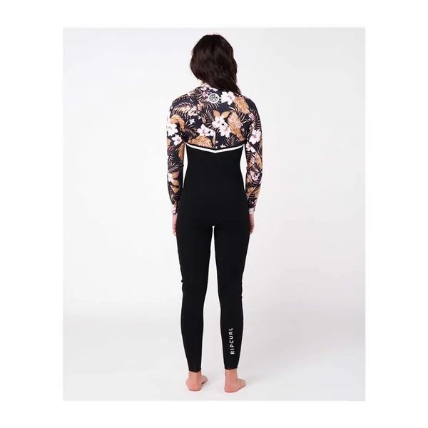 Combinaison intégrale femme RIPCURL EBomb 4/3 Zip Free Black Gold
