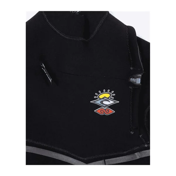 Combinaison intégrale junior RIPCURL Boys Flashbomb 4/3 C/Zip Searc Black 6