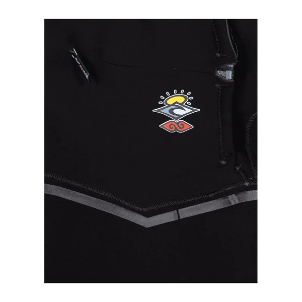 Combinaison intégrale junior RIPCURL Boys Flashbomb 4/3 C/Zip Searc Black