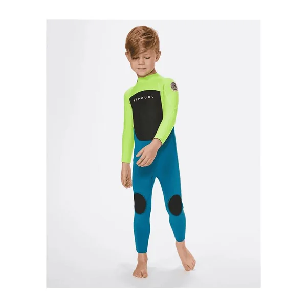 Combinaison intégrale junior RIPCURL Groms Omega 3/2Gb Bz Lemon pour sports nautiques
