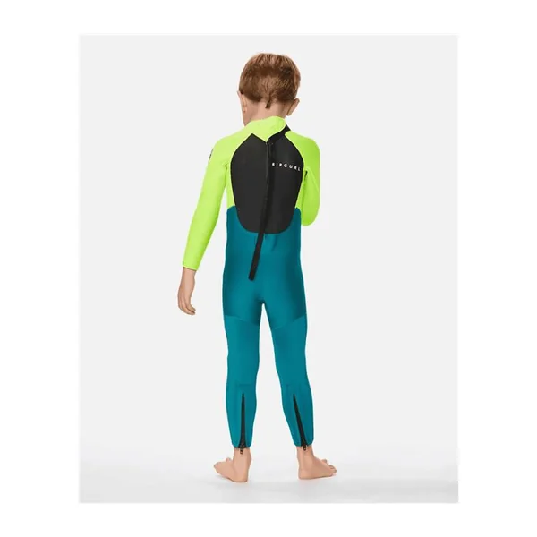 Combinaison intégrale junior RIPCURL Groms Omega 4/3Gb Bz Lemon