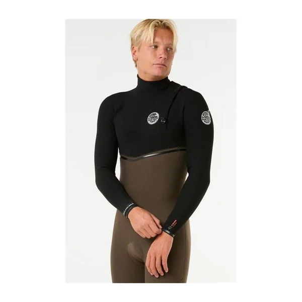 Combinaison intégrale RIPCURL EBomb 5/3mm Zipfree Deep Rock pour eaux froides