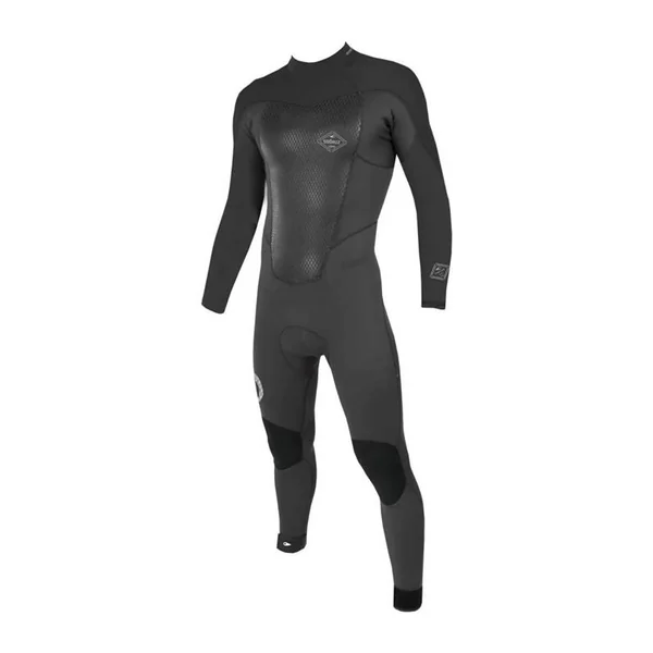 Combinaison intégrale SOORUZ Fighter Oysterprene 5/4/3 Back Zip Black