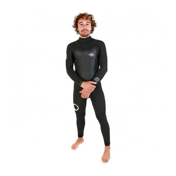 Combinaison intégrale SOORUZ Fighter Oysterprene 5/4/3 Back Zip Black