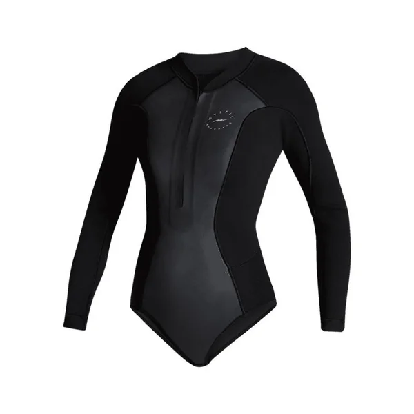 Combinaison shorty femme MYSTIC Sway Longarm 2/2mm Frontzip ´Black Serie´ Black