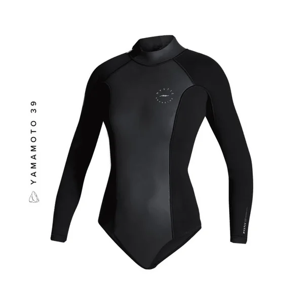 Combinaison shorty femme MYSTIC Sway Longarm Super 2/2mm Backzip ´Black Serie´ Black