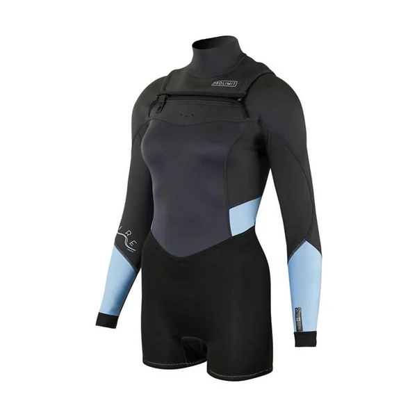 Combinaison shorty femme PROLIMIT Fire Sunset Freezip 3/2 FL pour sports nautiques