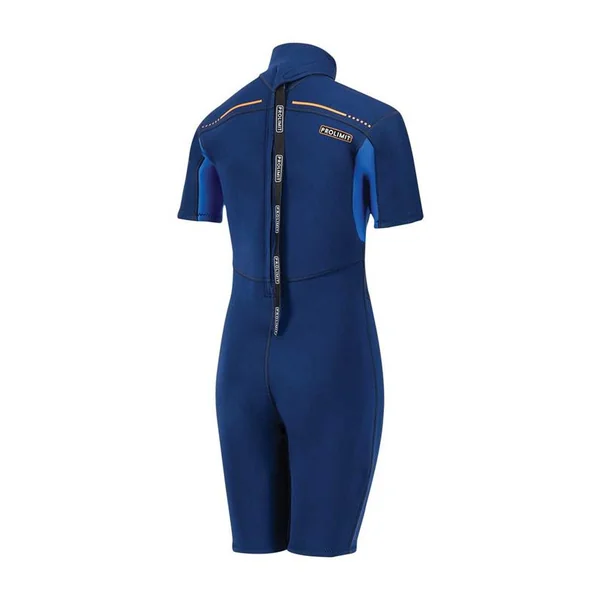 Combinaison shorty junior PROLIMIT Grommet V-Backzip 2/2 DL FL pour sports nautiques