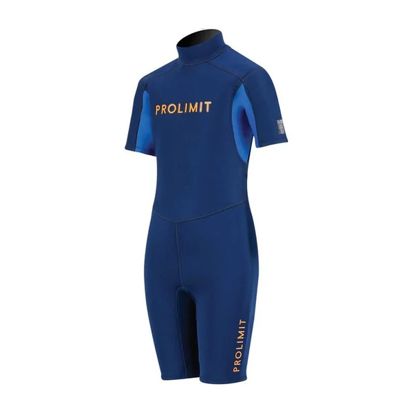 Combinaison shorty junior PROLIMIT Grommet V-Backzip 2/2 DL FL pour sports nautiques