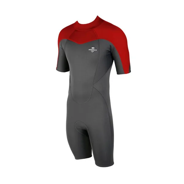 Combinaison shorty junior SOORUZ Fly 2/2 Back Zip red pour sports de glisse