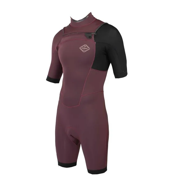 Combinaison shorty SOORUZ Fighter 2/2 Frontzip Wine