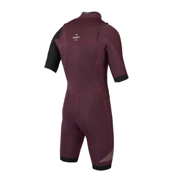 Combinaison shorty SOORUZ Fighter 2/2 Frontzip Wine
